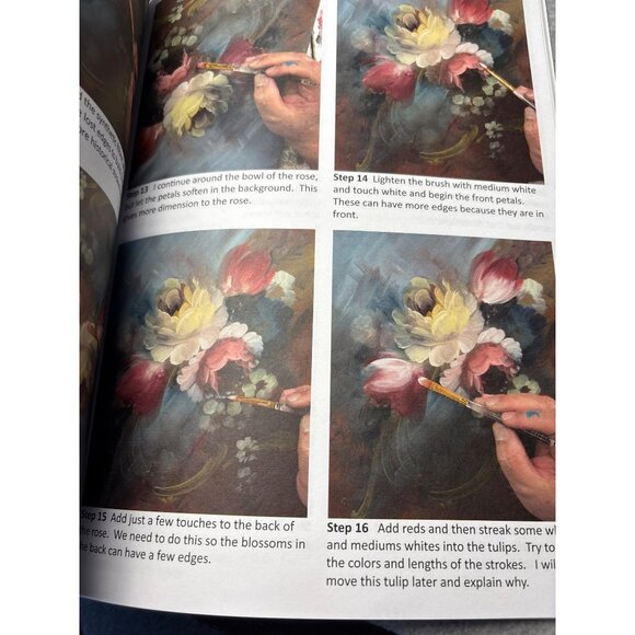 Rosemaling Techniques Heritage Acrylics Jansen Art Studio Book - Picture 10 of 16